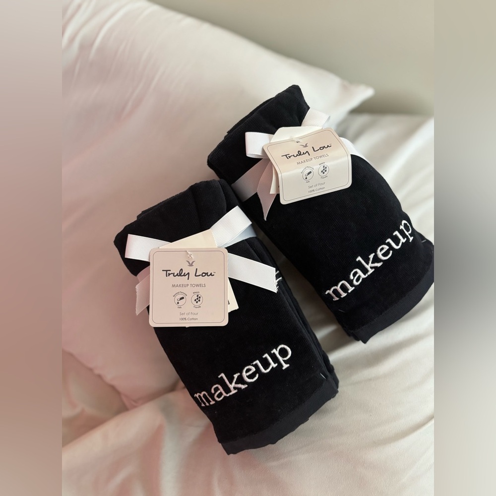TRULY Black Makeup Towels (set of 8)